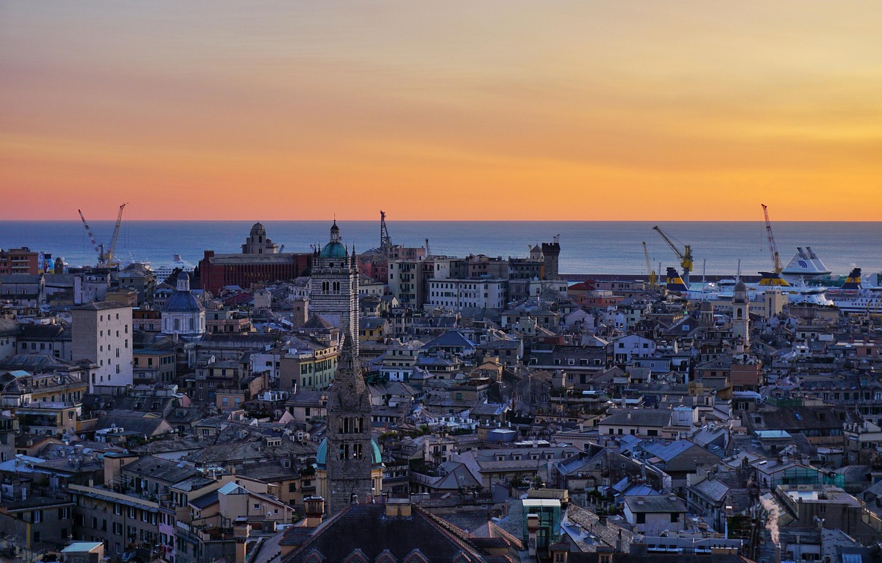 Genoa at a Glance and Why It Belongs on Your Italy Trip from a panoramic city viewpoint