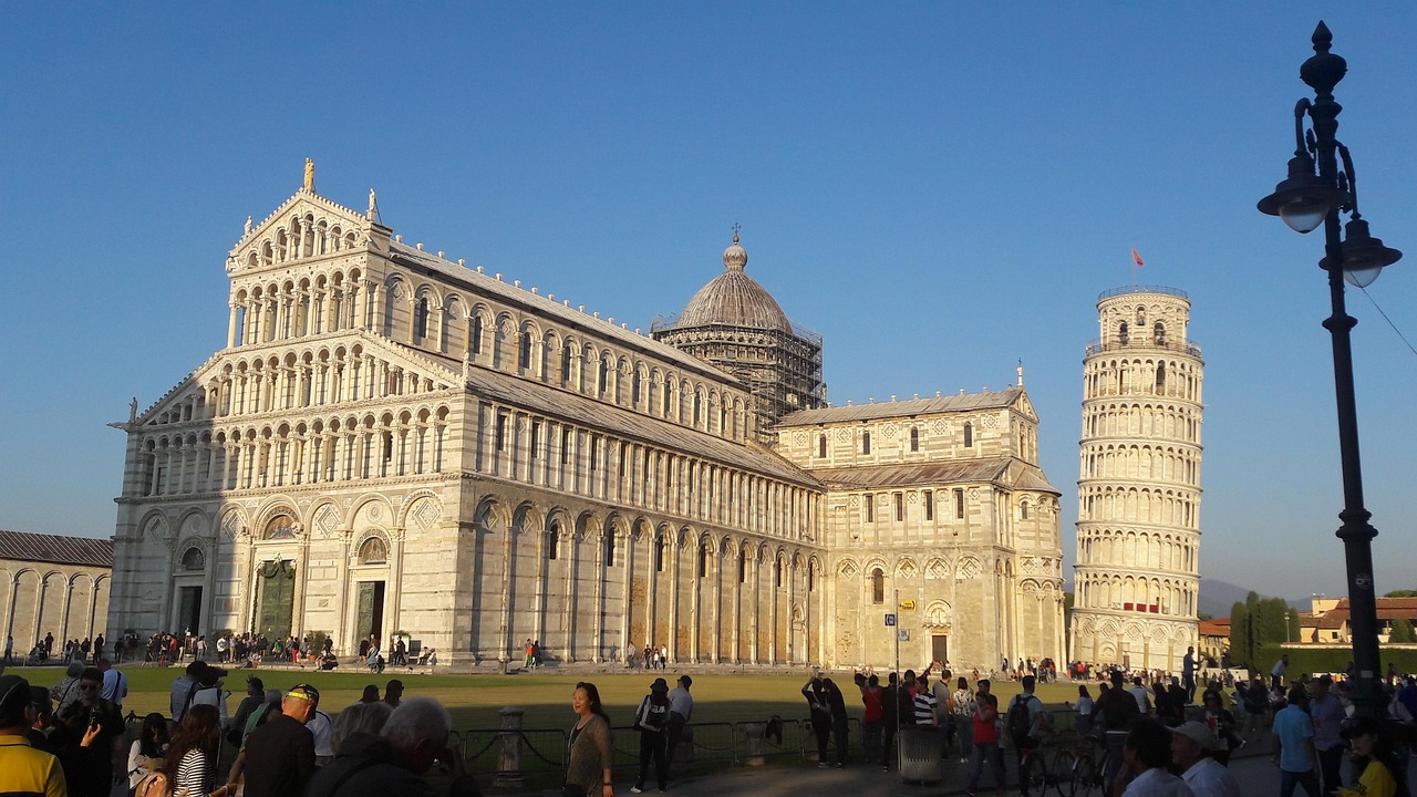 Leaning Tower and Climbing the Tower at Golden Hour in Pisa