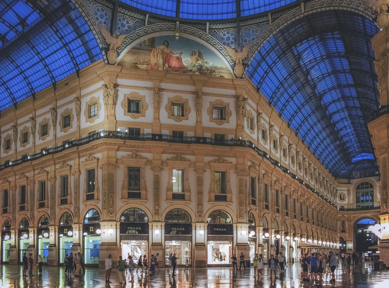 Galleria Vittorio Emanuele II and the Quadrilatero della Moda