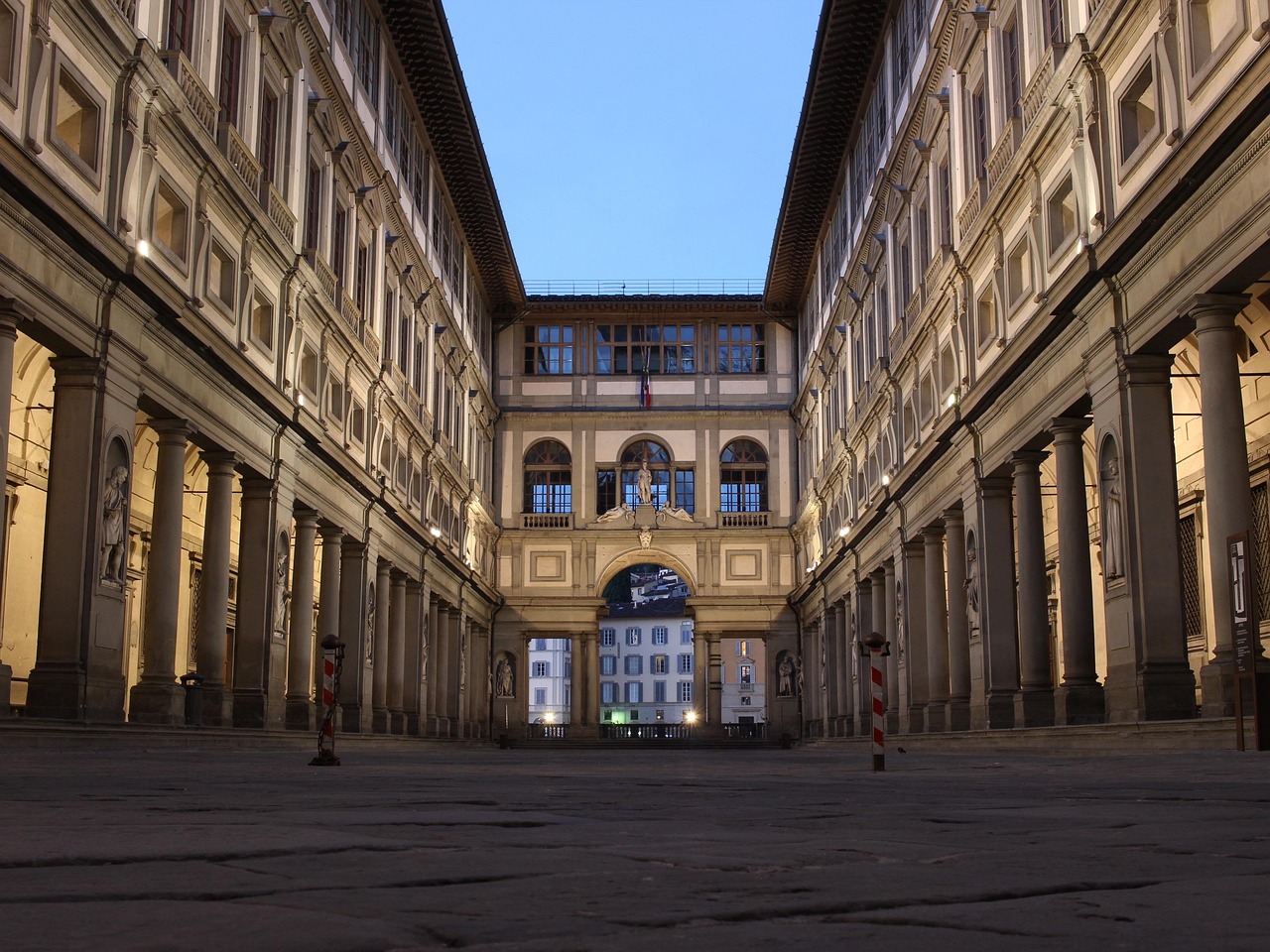 Uffizi Gallery and Accademia museum highlights in Florence featuring Renaissance art