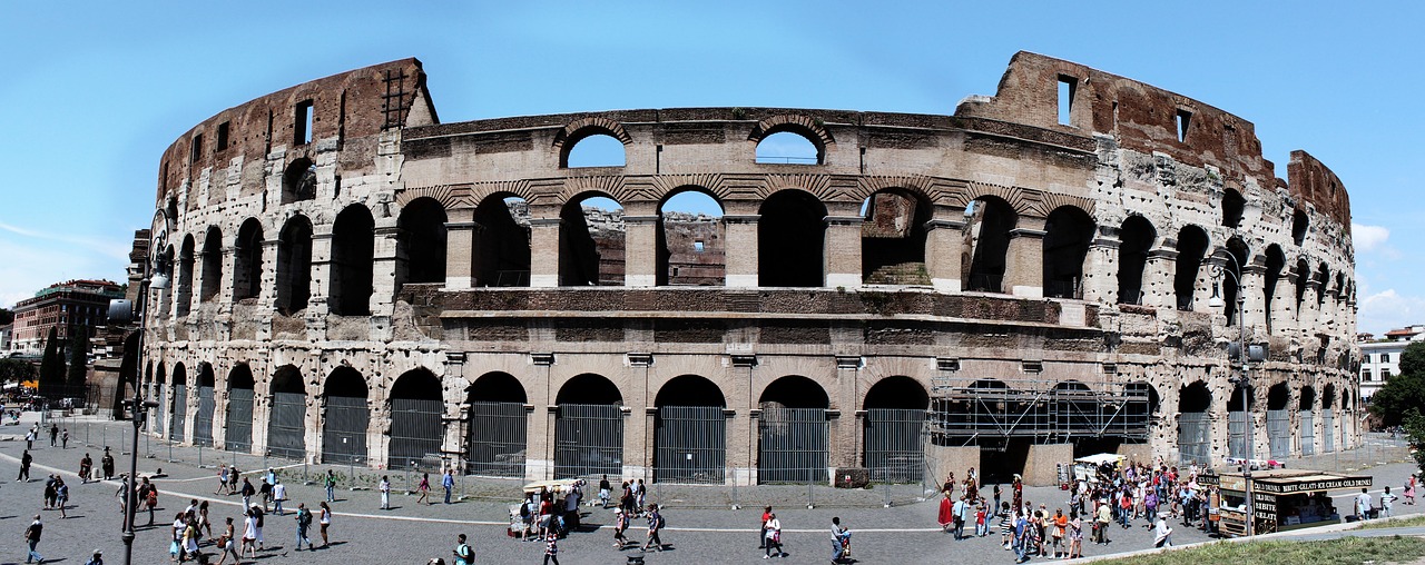Third level views and the Colosseum’s architecture from above
