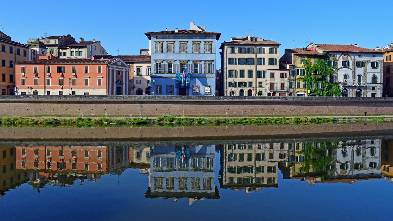 Explore Pisa Beyond the Tower in the City Centre with riverfront views