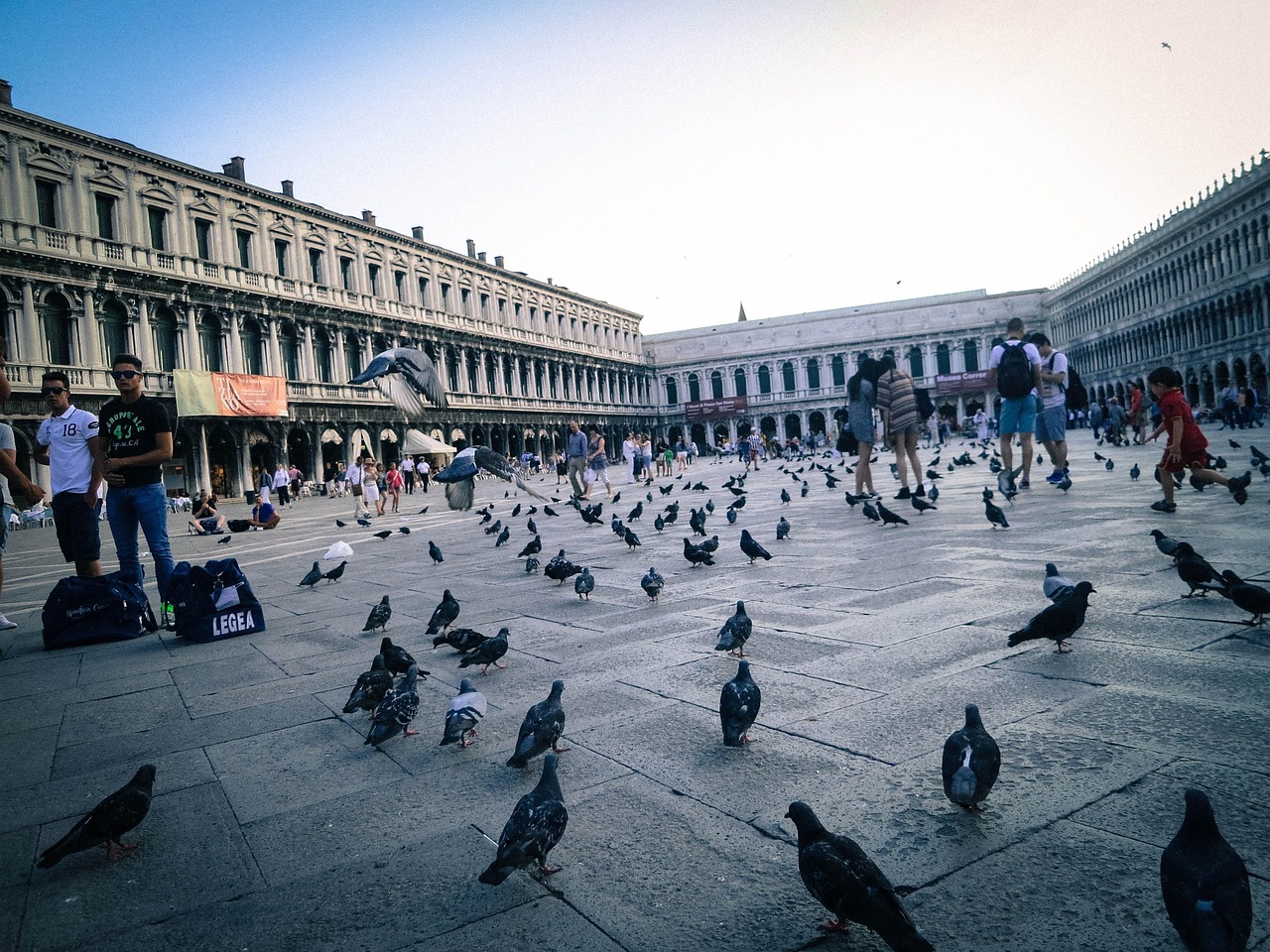 Venice First Steps into Saint Mark’s Square at sunrise, when the piazza feels serene