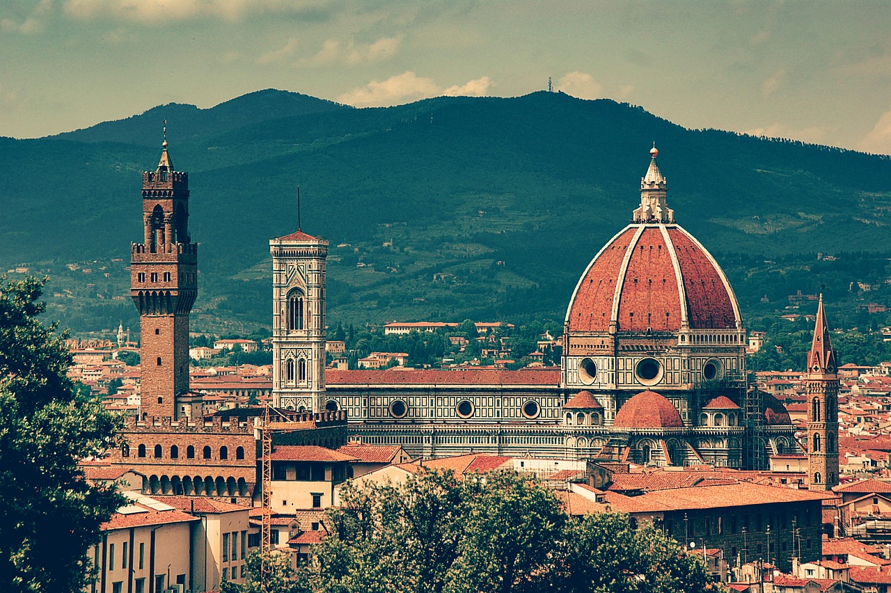 Pazzi Chapel and Brunelleschi Design in Pietra Serena at Santa Croce