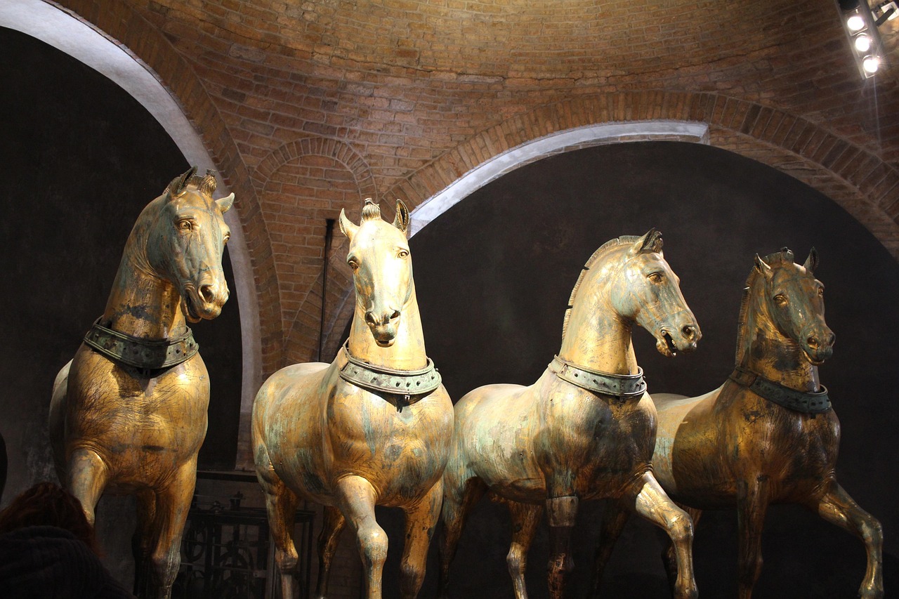 Terrace views and the Horses of Saint Mark adventure above San Marco