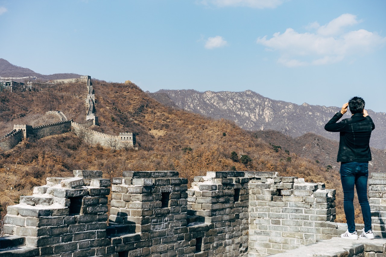 Watchtowers and Ming engineering details seen at Badaling Great Wall