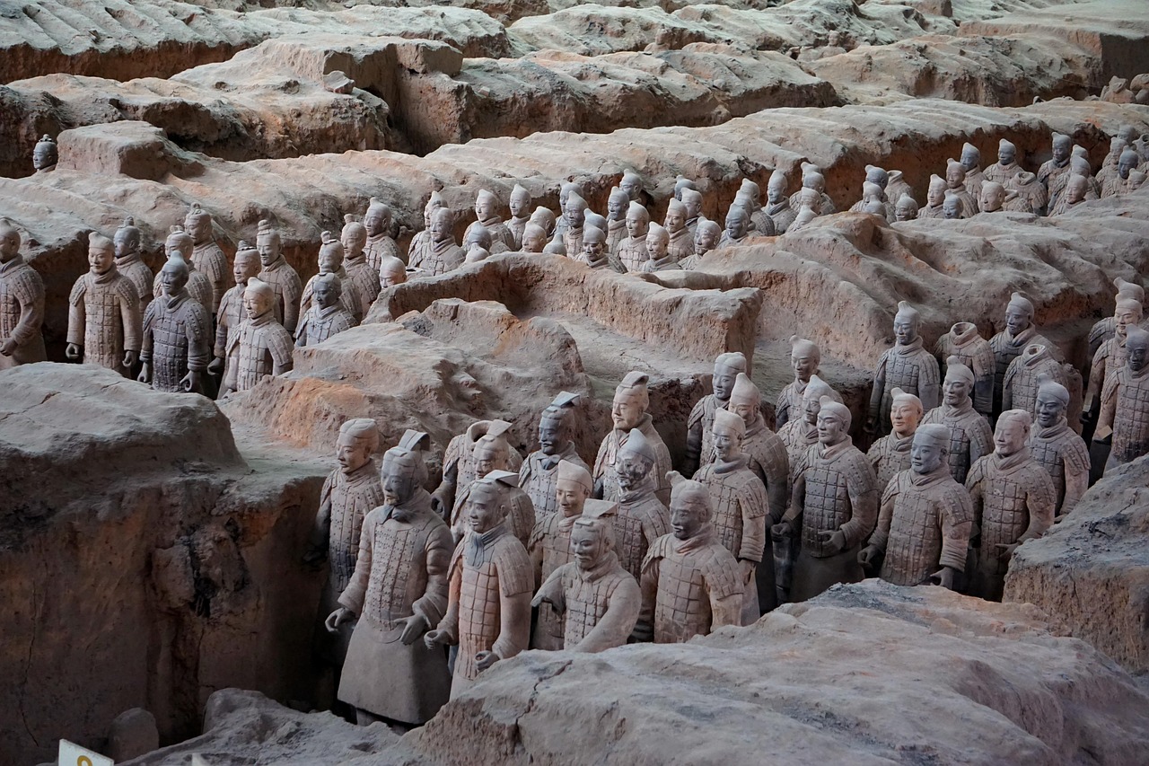 Xi’an places to visit in China the Terracotta Army and ancient city wall
