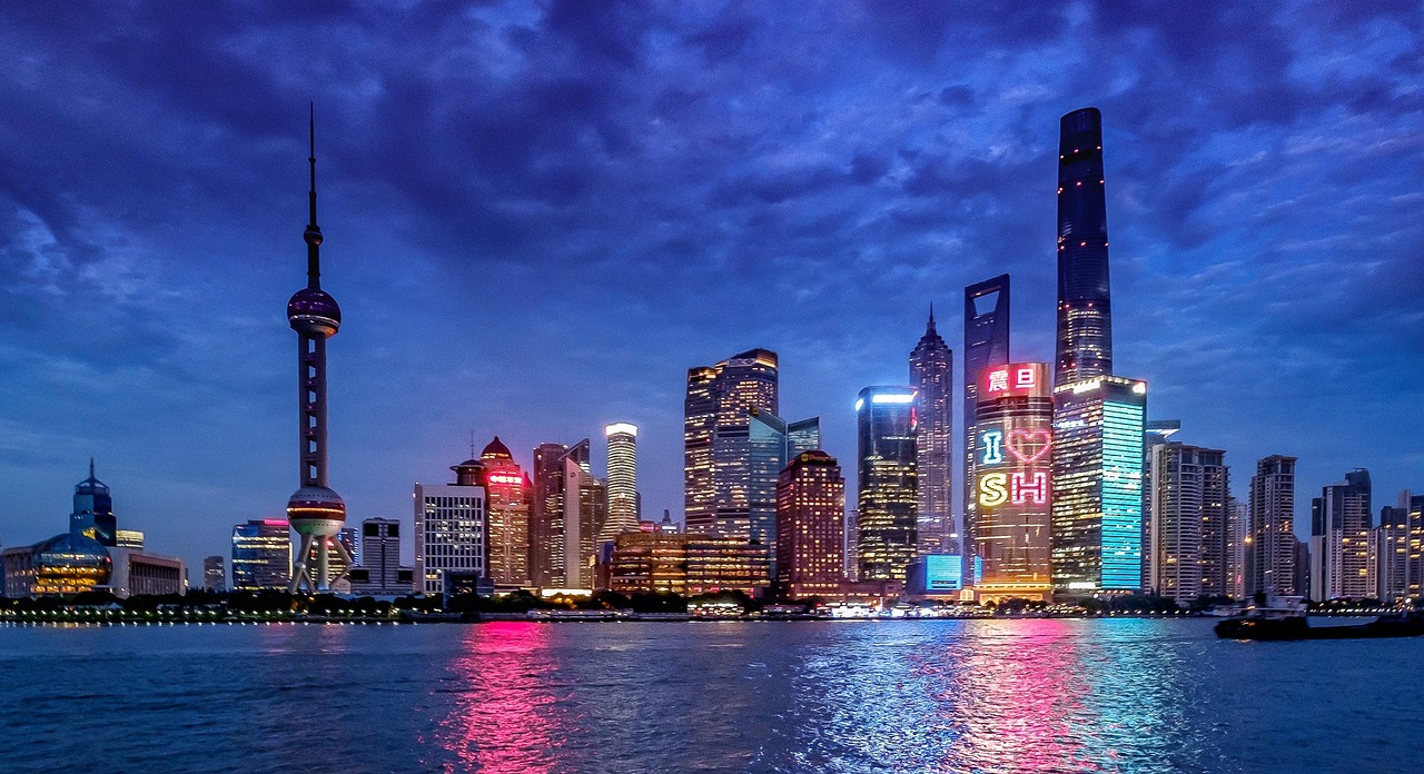 The Bund waterfront promenade as Shanghai’s signature attraction for skyline views