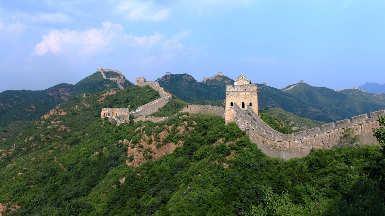 Watchtowers Sunrise Routes Jinshanling to Simatai on the Great Wall of China