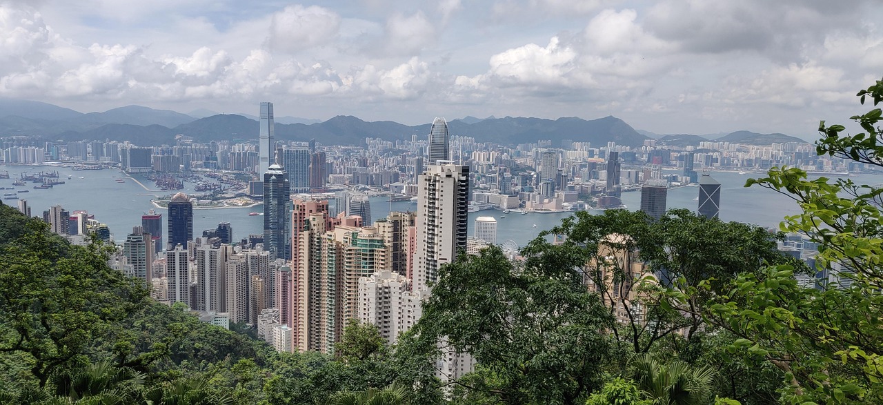 Victoria Peak by Peak Tram for the best view of the city