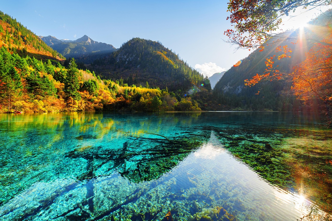 Jiuzhaigou National Park and the valley that calls you in