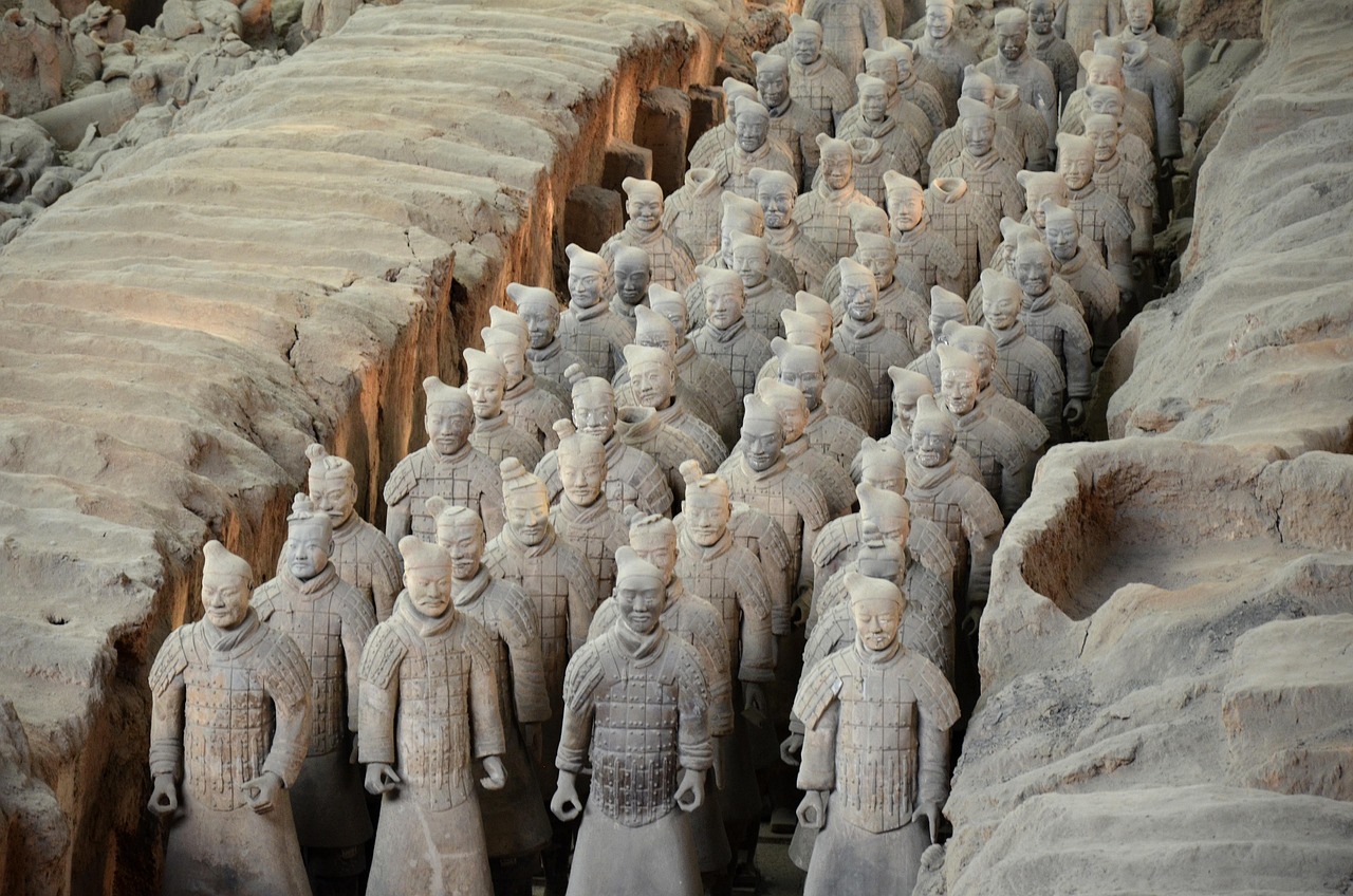 Qin Shi Huang Mausoleum and the emperor’s tomb landscape near the Terracotta Army