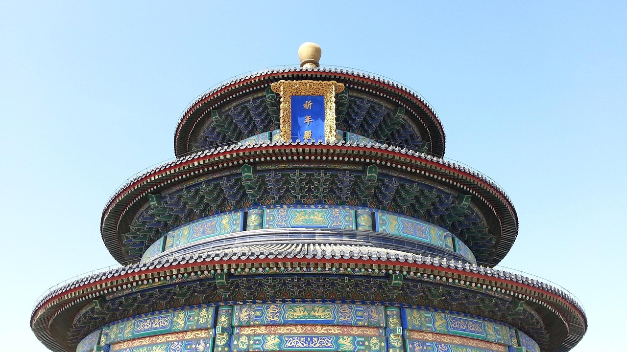 Temple of Heaven Beijing China the big picture, where imperial design meets living parkland