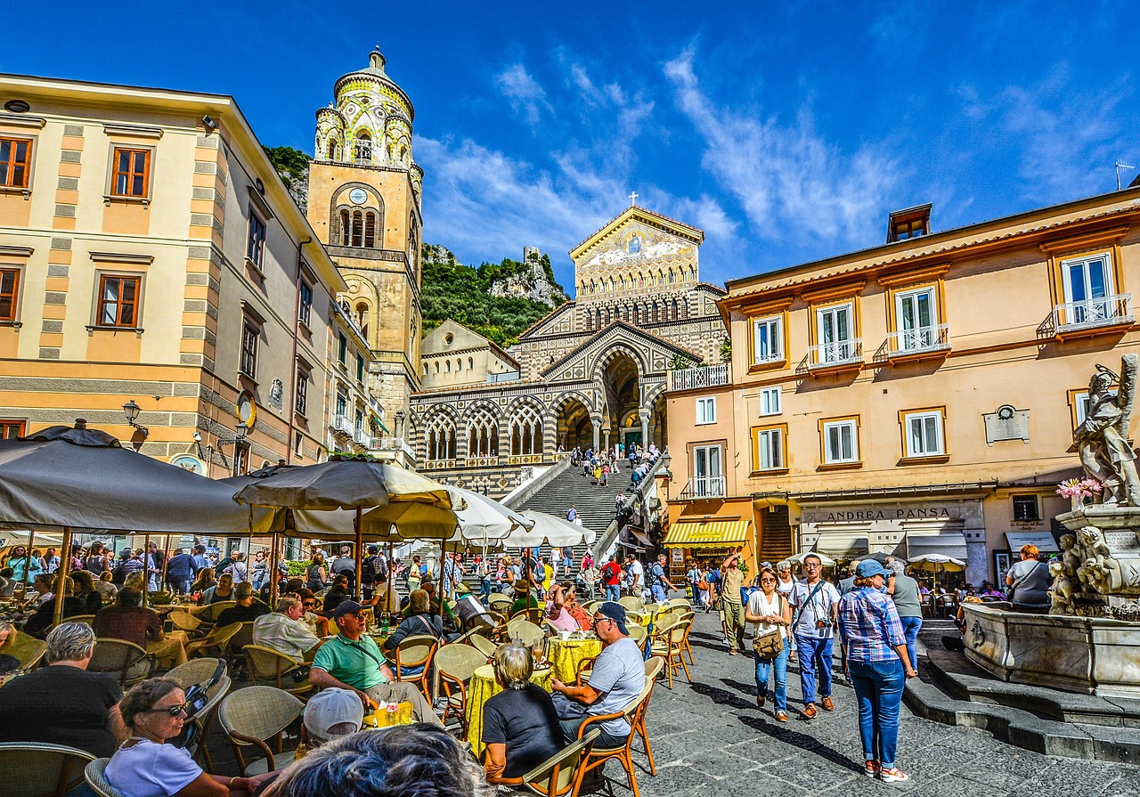 Amalfi town and the Amalfi Cathedral for art, ritual and quiet beauty