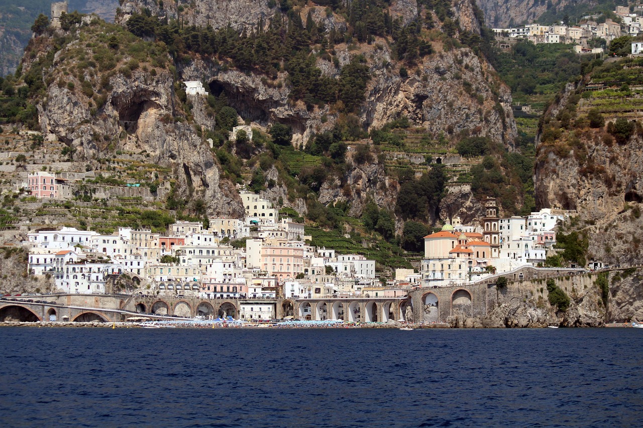 Along the Amalfi Coast Drive and the cliffside villages you can still discover