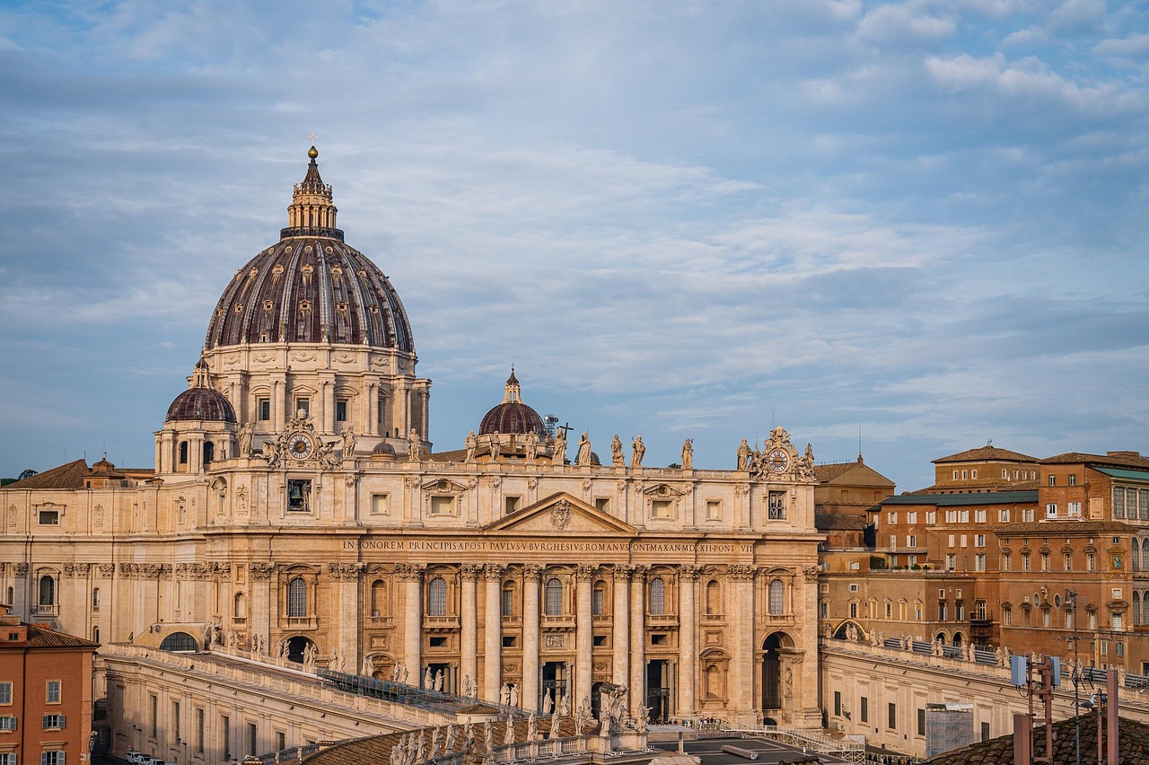 Climb St Peter’s Dome for a sunrise tower view of Rome