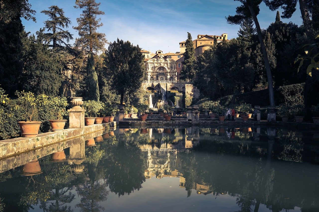 See in Tivoli after Villa Adriana with Villa d’Este and Villa Gregoriana