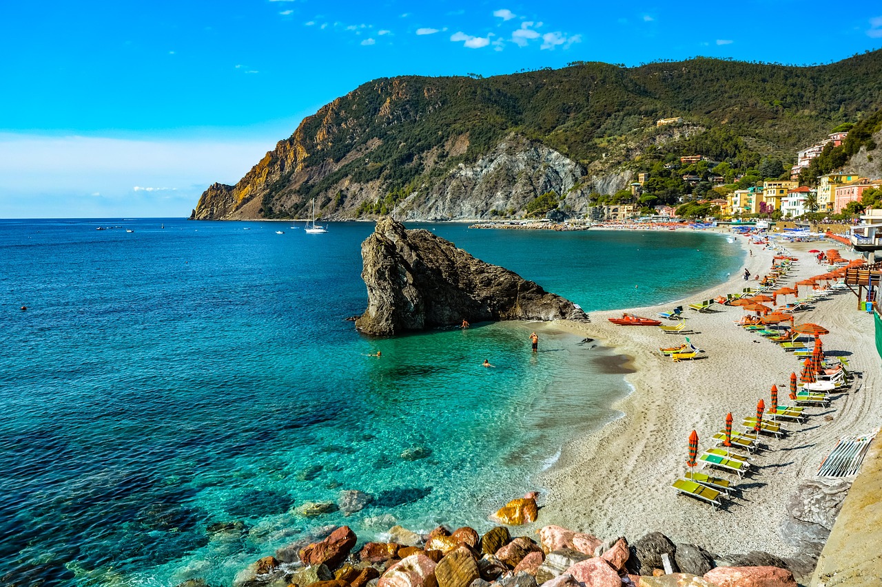 Cinque Terre and Monterosso al Mare for a scenic beach day trip with coastal views