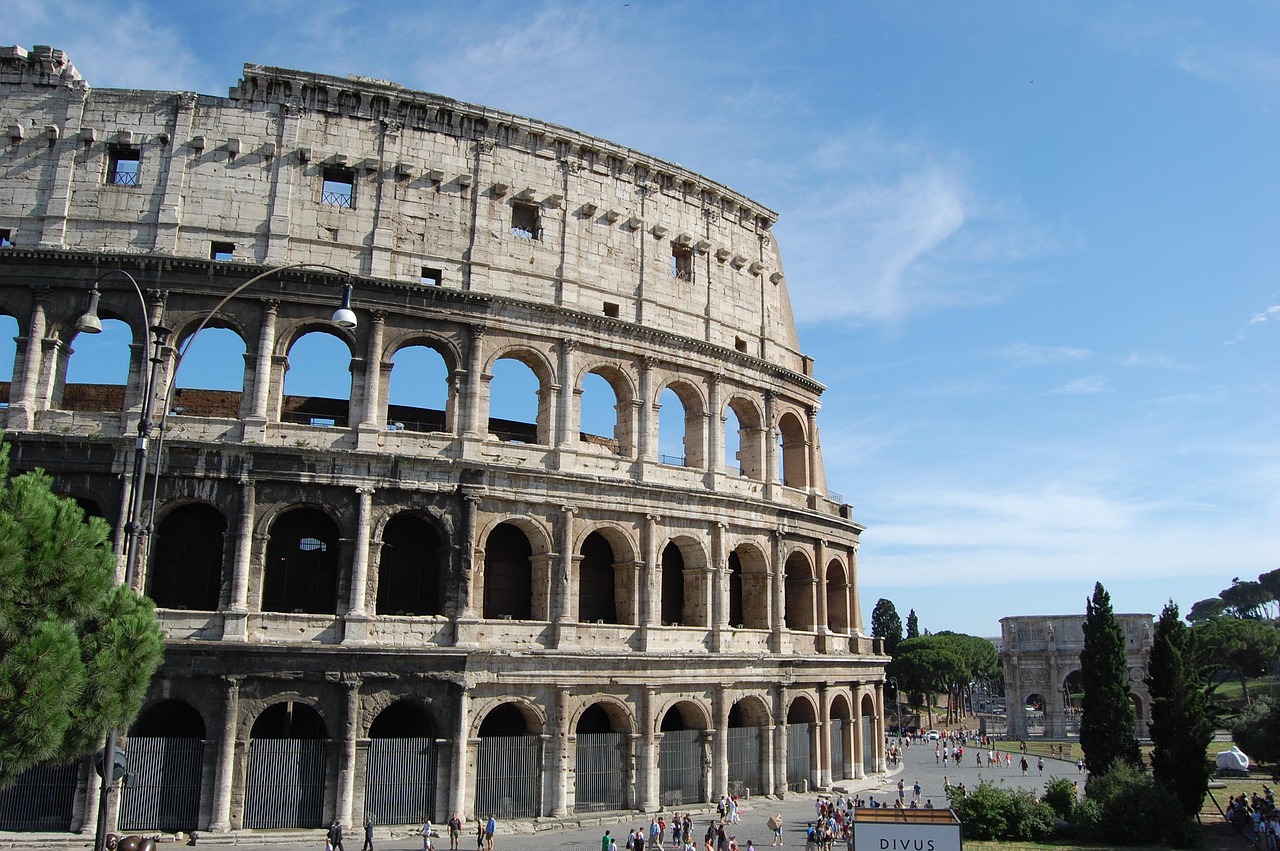 10 Famous Landmarks and Best Places in Italy with the Colosseum as an iconic landmark