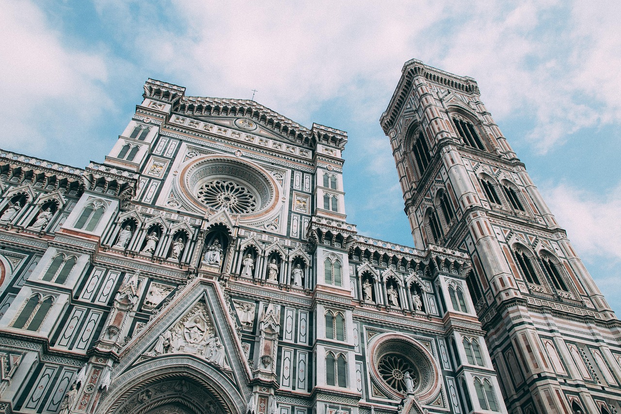 Inside Santa Maria del Fiore cathedral art acoustics and crypt