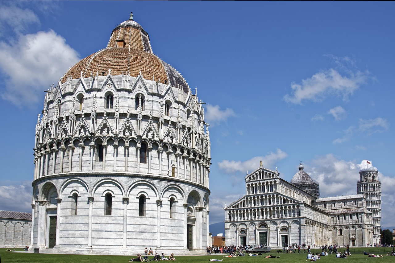 Explore Piazza dei Miracoli with cathedral and baptistery calm