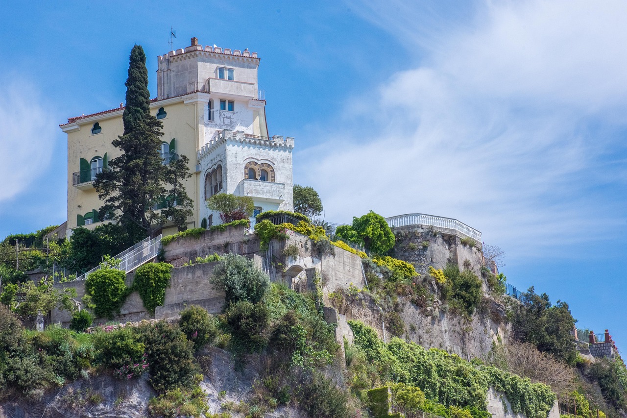 Amalfi Coast Travel Guide for a High-End Escape with a beautiful place of cliffs and colour