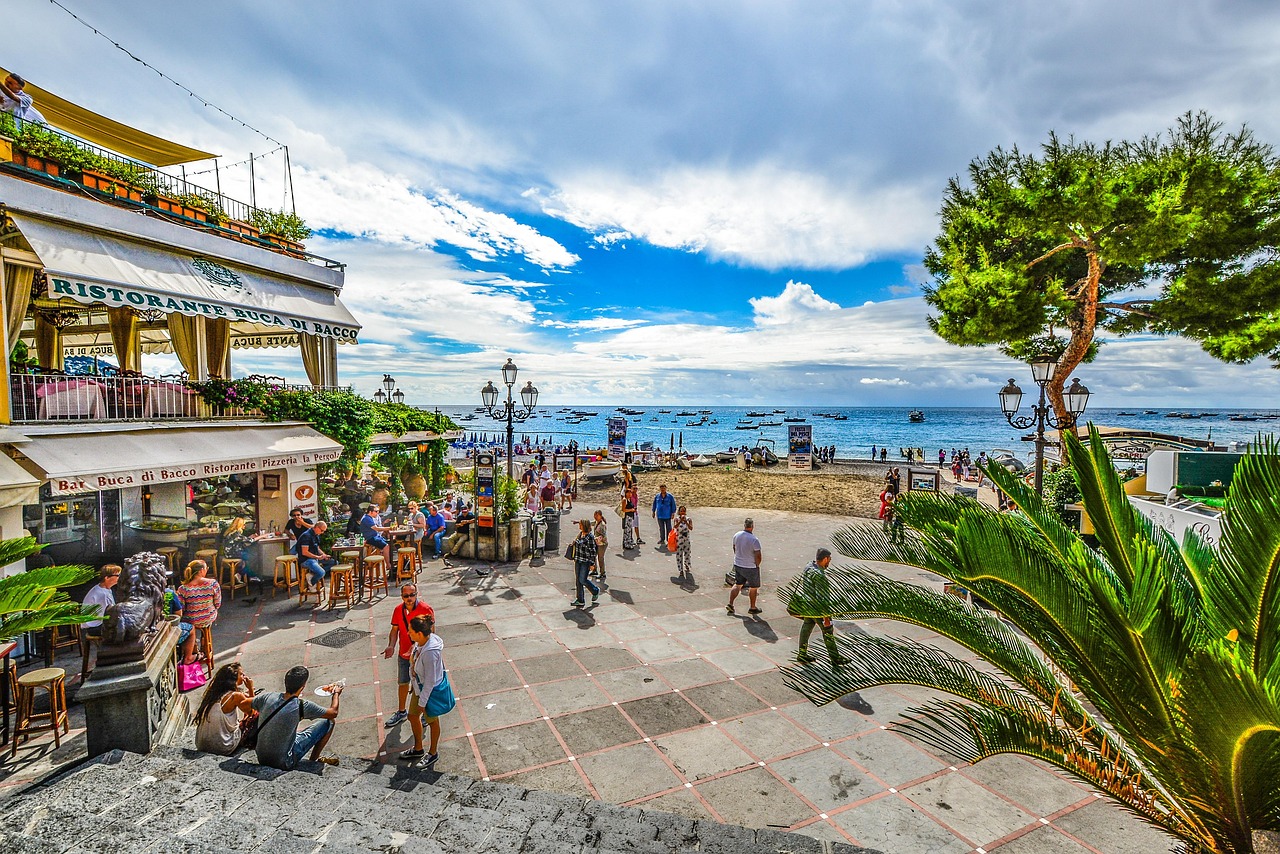 Positano Style Beach Clubs Terraces and Boutique Luxury in picturesque layers