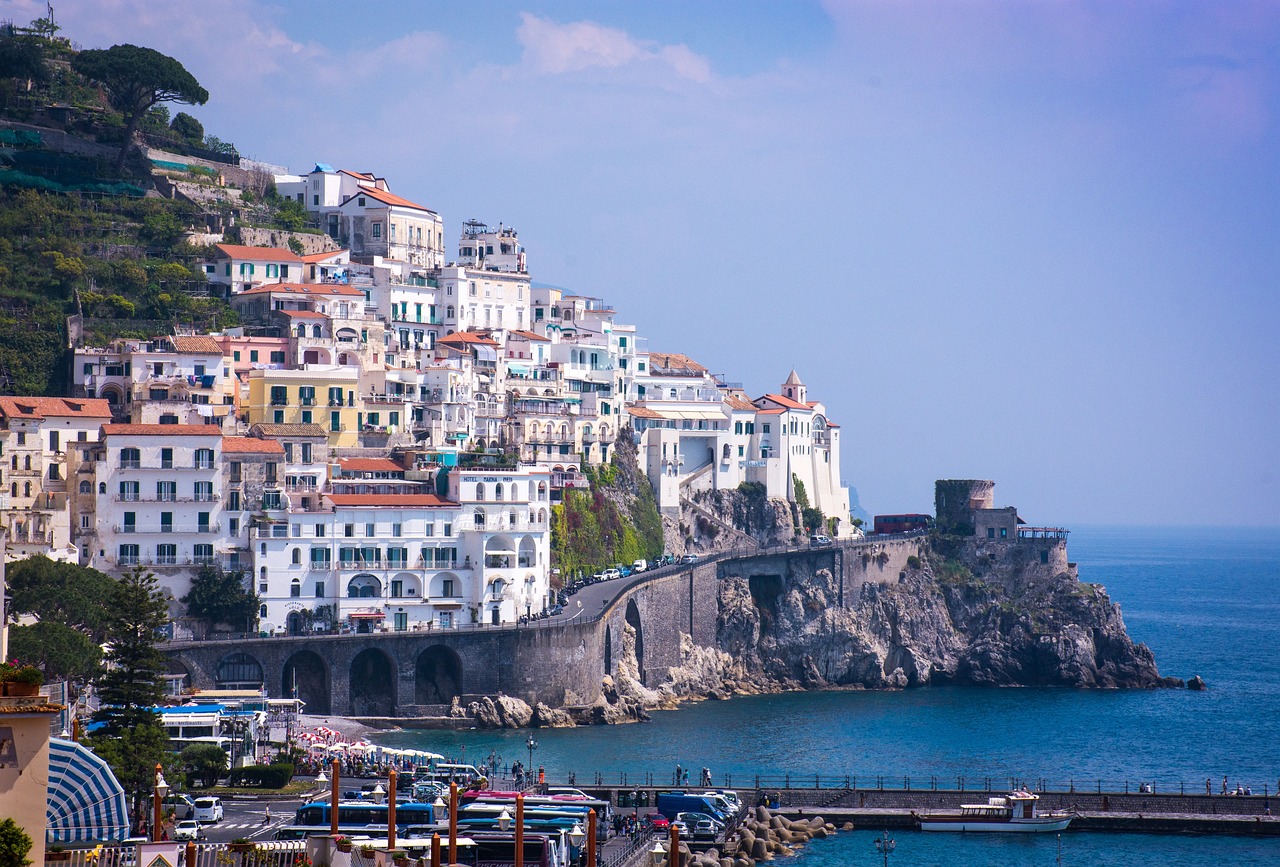 Around the Amalfi Coast Road Vietri sul Mare Conca dei Marini and Tramonti