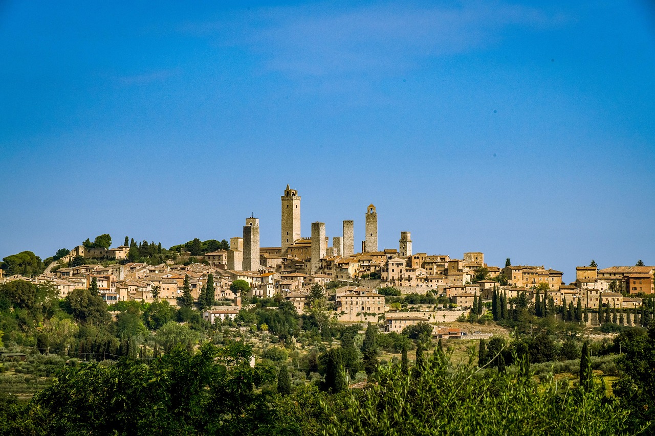 San Gimignano towers and Vernaccia in medieval Tuscany on a day trip from Florence
