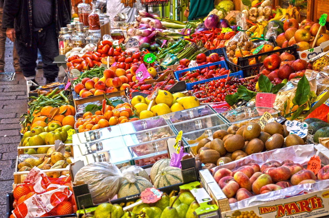 Quadrilatero Indulgence and the Best Food in Bologna with market colours and artisan counters