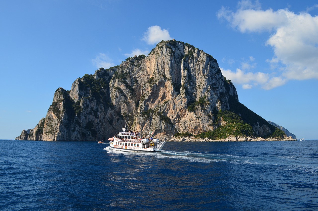 Naples to Capri for a Blue Grotto kind of day with Capri town shopping