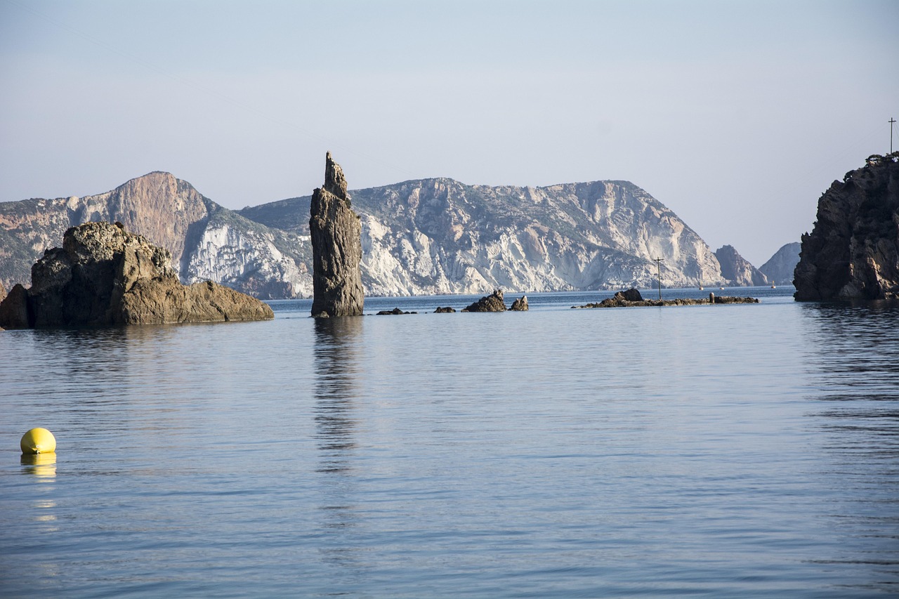 Other Italian island favourites Ponza Elba Venice and the Tremiti with sea stacks and open water
