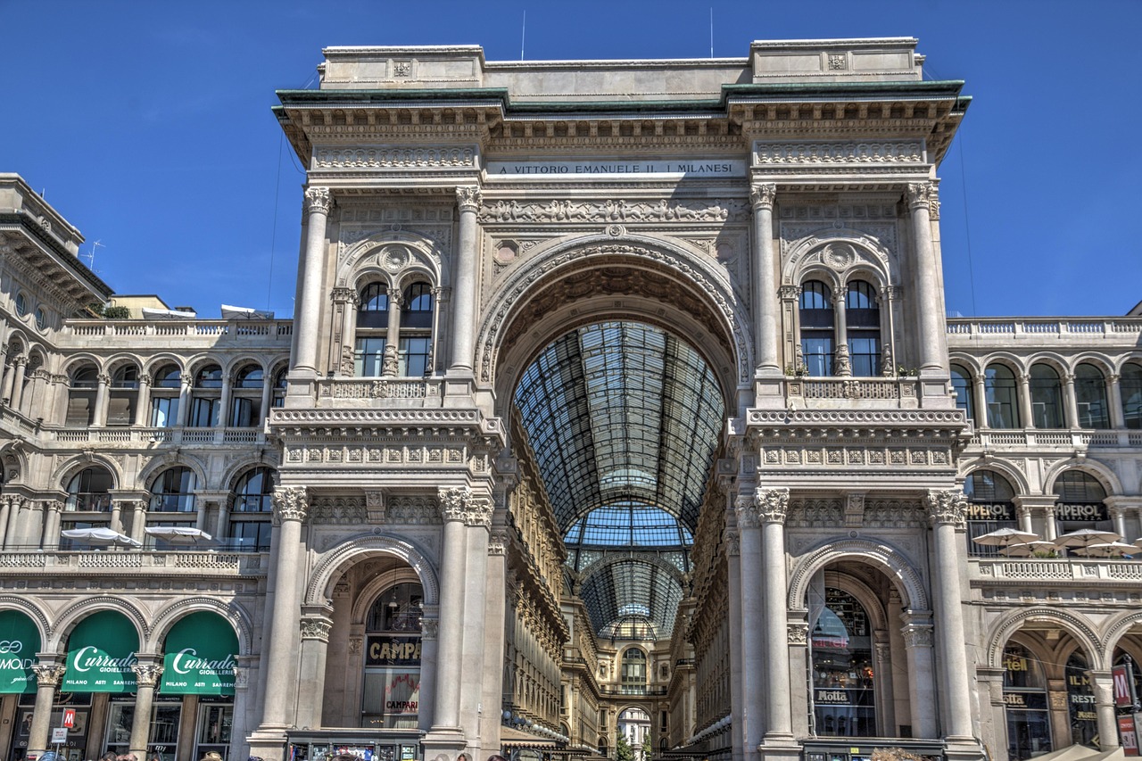 Three days in Milan itinerary for first timers inside the Galleria Vittorio Emanuele II