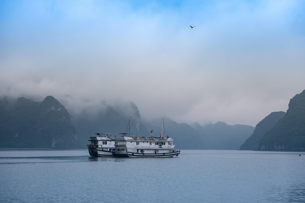 Kayaking in Lan Ha Bay and hidden lagoons near Ha Long Bay Vietnam