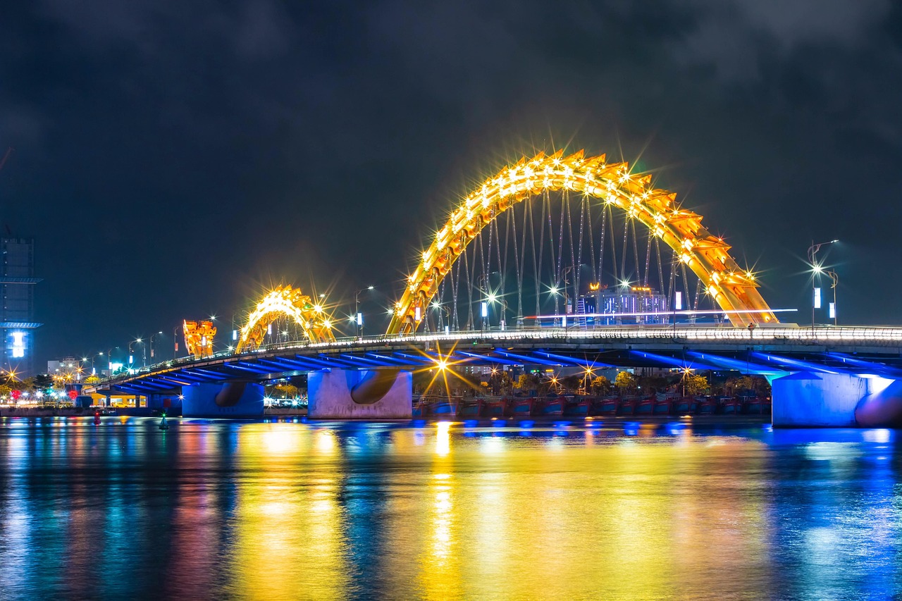 Top Things to Do in Da Nang Along the Han River with evening reflections