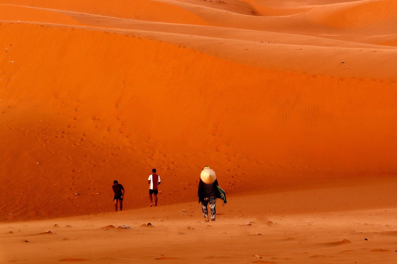 Things to do in Mui Ne for sunrise at the Red Sand Dunes
