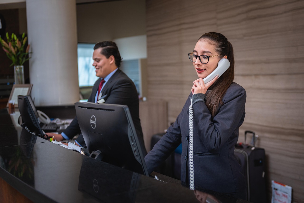 Stay in Akasaka Tokyo hotels transport and booking confidence, a welcoming reception scene