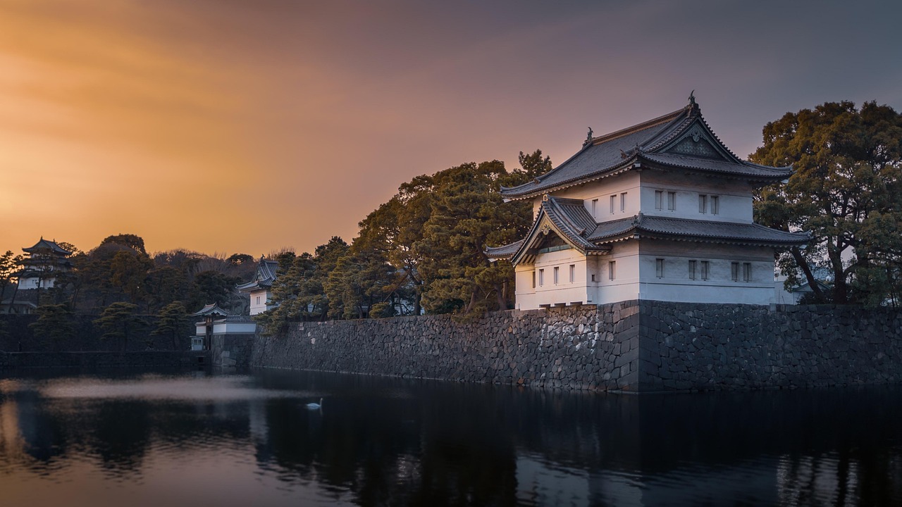 Imperial Palace East Gardens Adventure Through Edo Ruins and seasonal flowers
