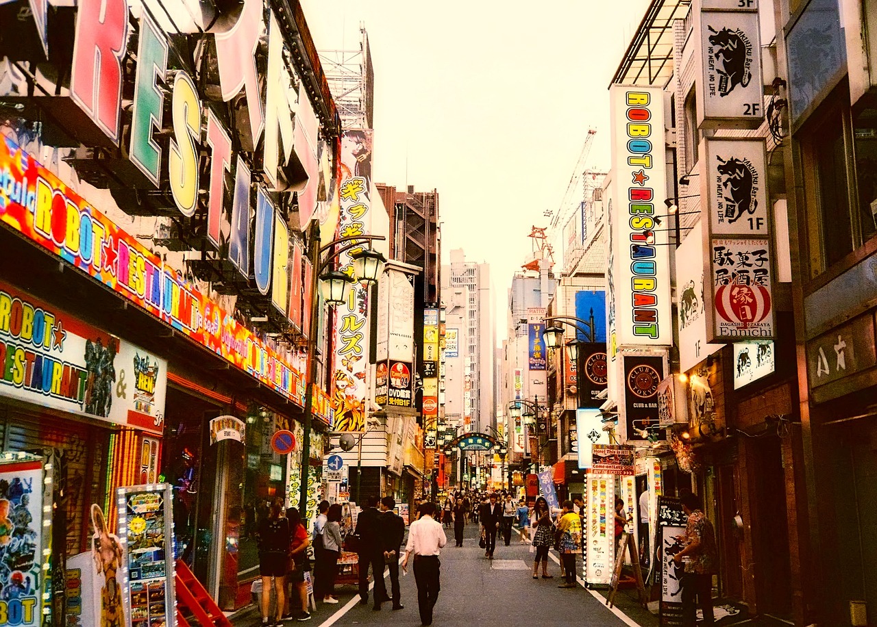 Shinjuku area guide arriving via Shinjuku Station