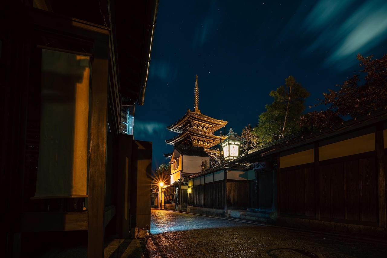 Kyoto City Essentials for a First Visit with a calm street scene near traditional architecture