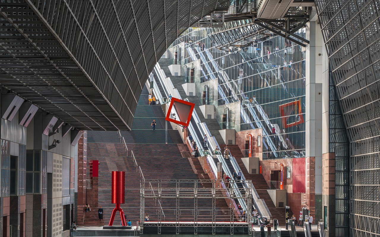 Inside Kyoto Station Navigating Karasuma Side and Hachijo Side