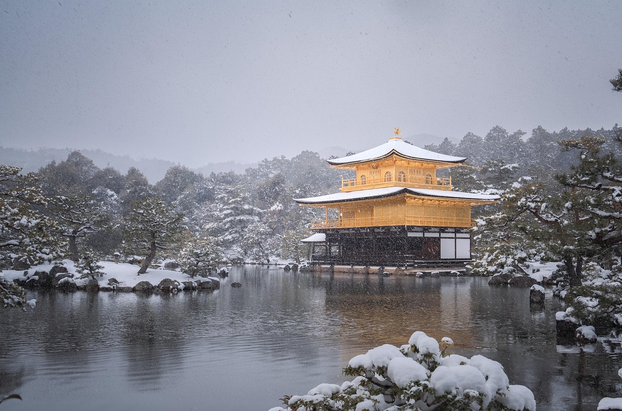 Temples and Things to See in Kyoto City from Golden Pavilion to Kiyomizu-dera in soft morning light