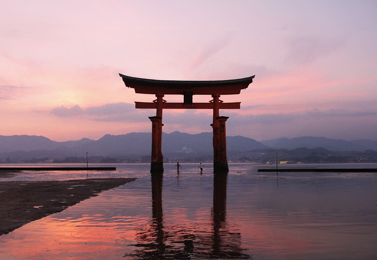 Miyajima Island day trip to Itsukushima Shrine and sea views across the Seto Inland Sea