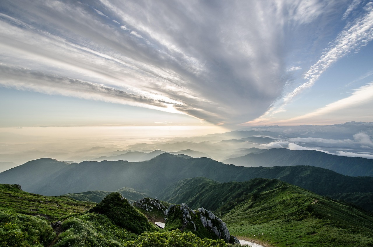 Ou Mountains hike with yamabushi in remote Tohoku region of Iwate Prefecture Japan