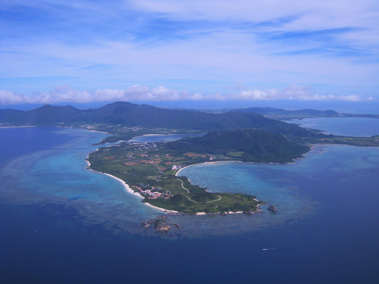 Okinawa Prefecture Island Design for Ishigaki Island Kabira Bay and Miyako Island