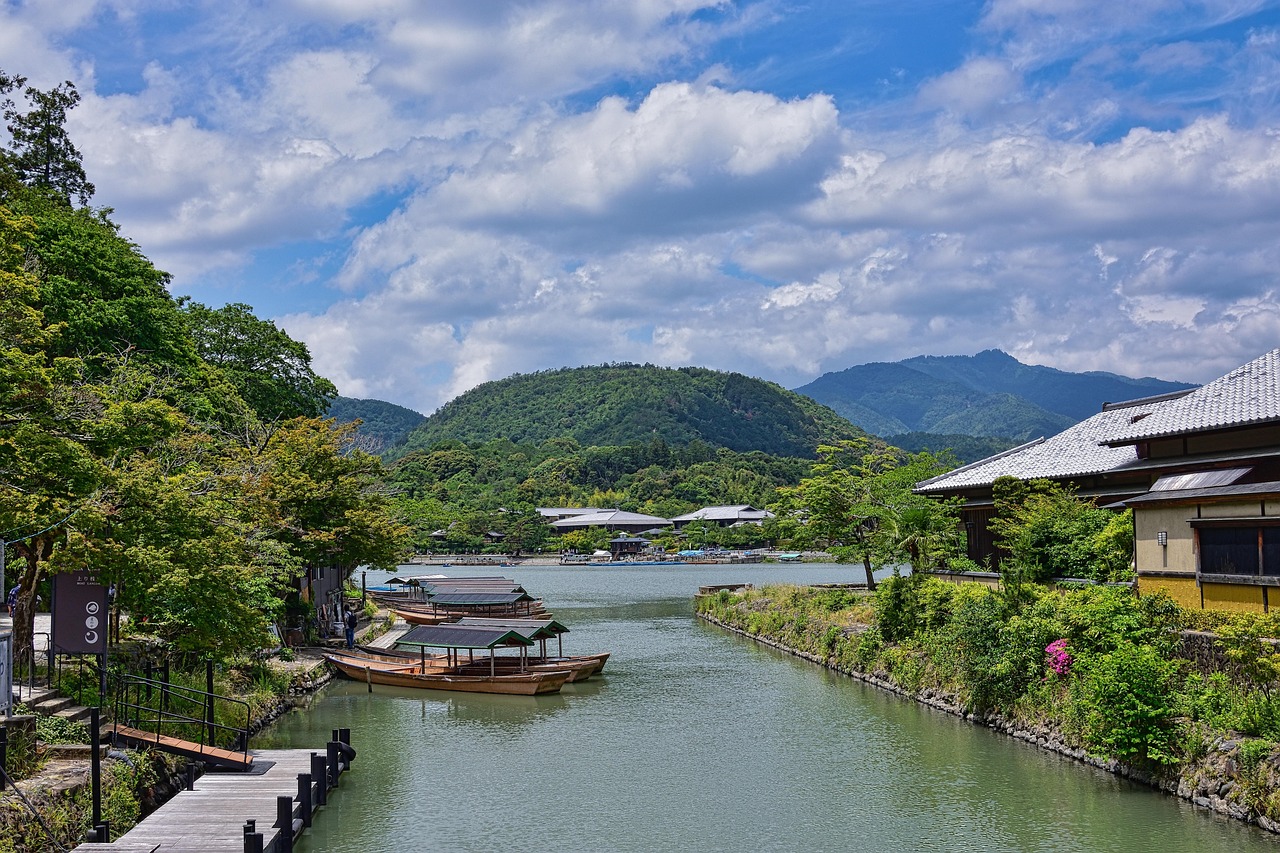 Kyoto onsen ryokan elegance from city to sanctuary with riverside serenity