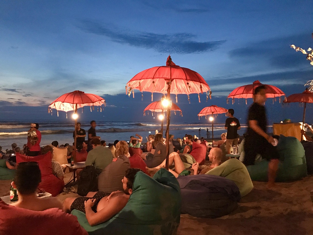 Seminyak Beach Clubs and Resorts on the Coast of Bali