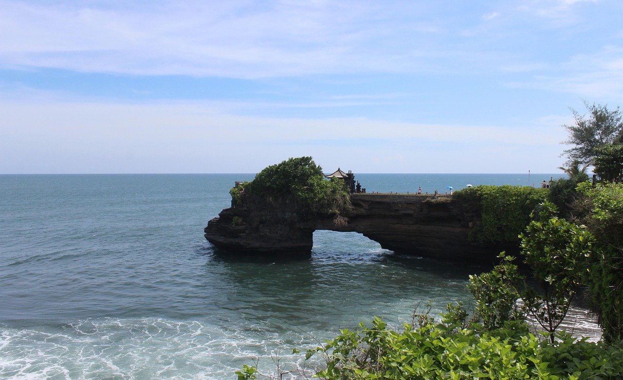 Explore Uluwatu Temple shrine paths and clifftop walks inside the grounds in Indonesia