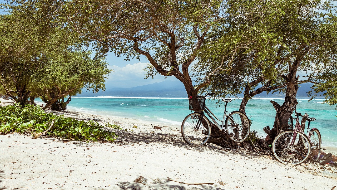 Nusa Dua Beach Bali White Sand Calm and Quiet Luxury along the shoreline