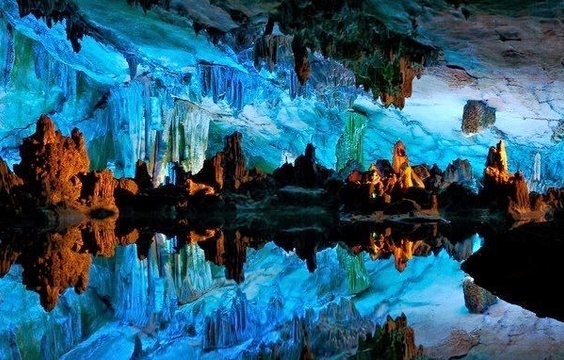 Fly to Guilin for Reed Flute Cave Visit